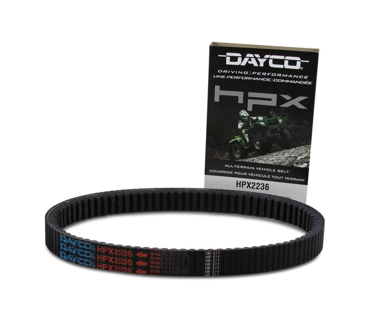 Compatible avec/Remplacement pour 500 650 800 1000 OUTLANDER RENEGADE COURROIE DE TRANSMISSION DAYCO HAUTE PERFORMANCE -HPX2236