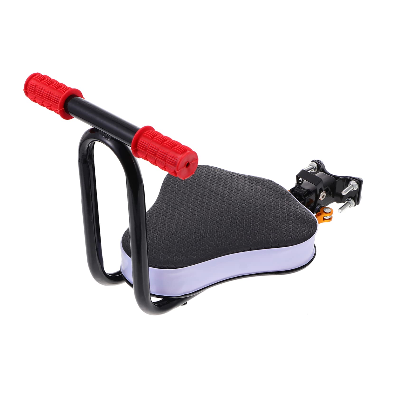 Abaodam 1 ensemble de selle de vélo électrique avec dossier, siège de sécurité durable pour coussin confortable pour vélos électriques, accessoire de vélo pour enfants et enfants