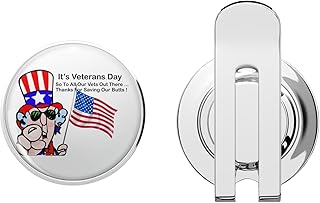 Fort Randall Alaska Golf Hat Clip with Magnetic Ball Marker