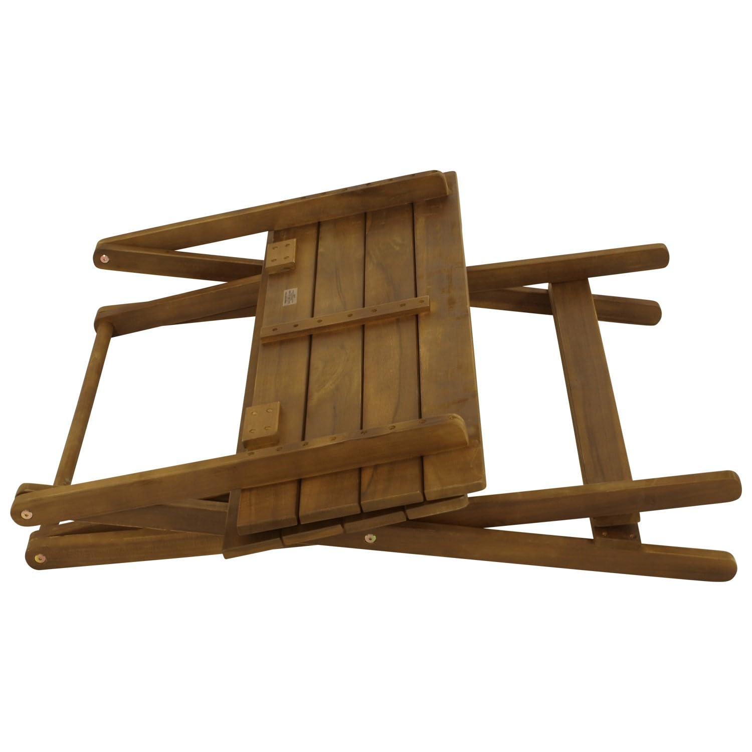 DEGAMO Klapptisch Gartentisch Bahia 90x60cm, Akazie braun geölt, Outdoor, FSC®-Zertifiziert