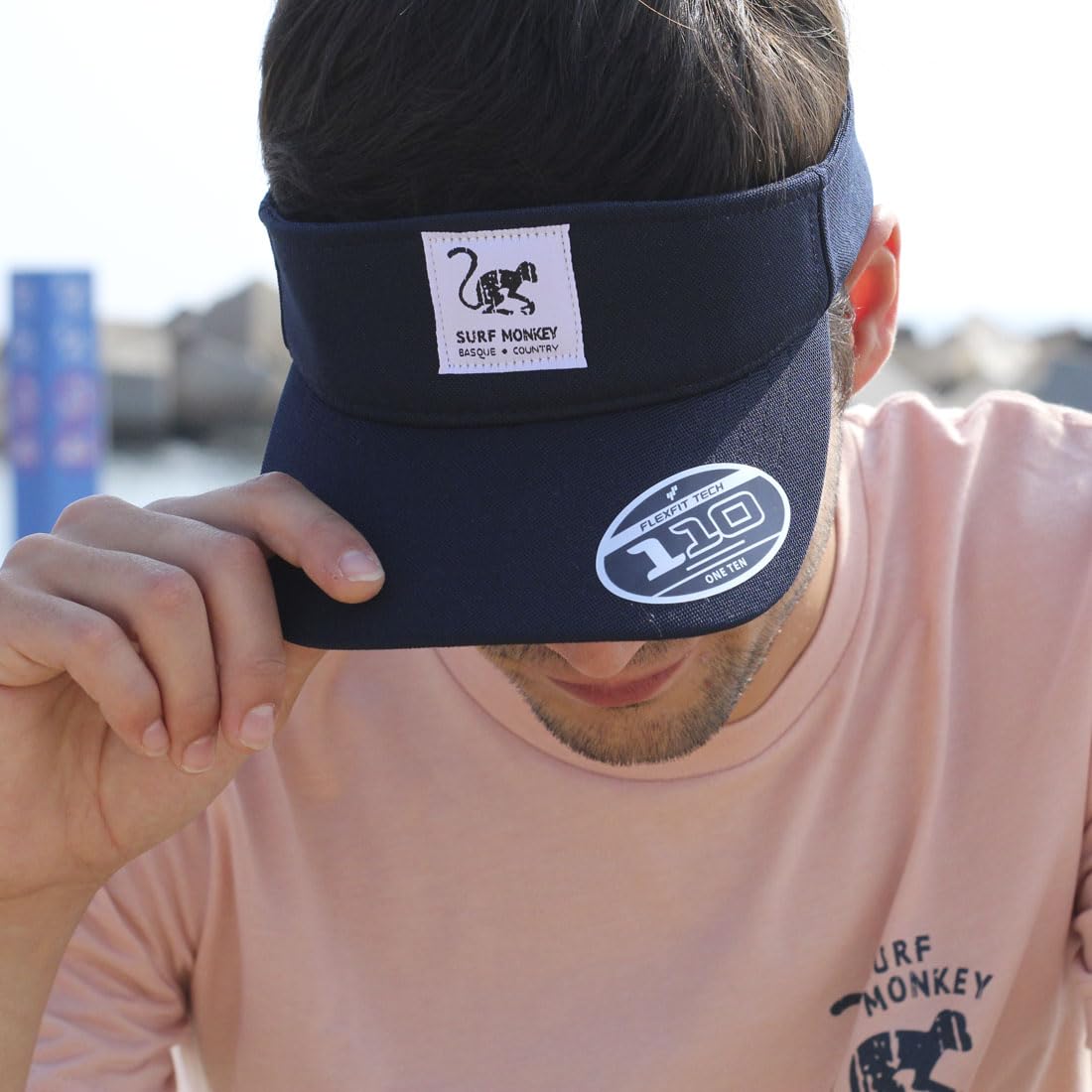 Surf Monkey Visera de Alto Rendimiento Hombre/Mujer - Golf/Tenis - Talla única - Secado rápido