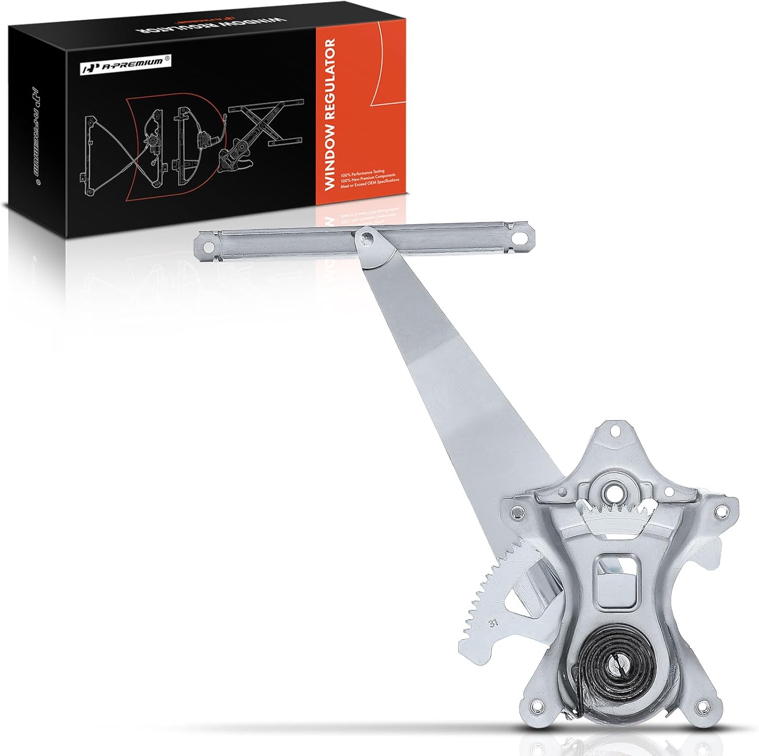 A-Premium Rear Right Passenger Side Electric Power Window Regulator Without Motor Compatible with Lexus RX300 1999 2000 2001 2002 2003