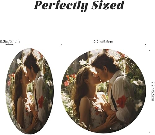 Miniatura 4 de 1-100 imanes de acrílico personalizados para nevera, imanes de casillero personalizados, añade tu foto de texto personalizado, imanes de