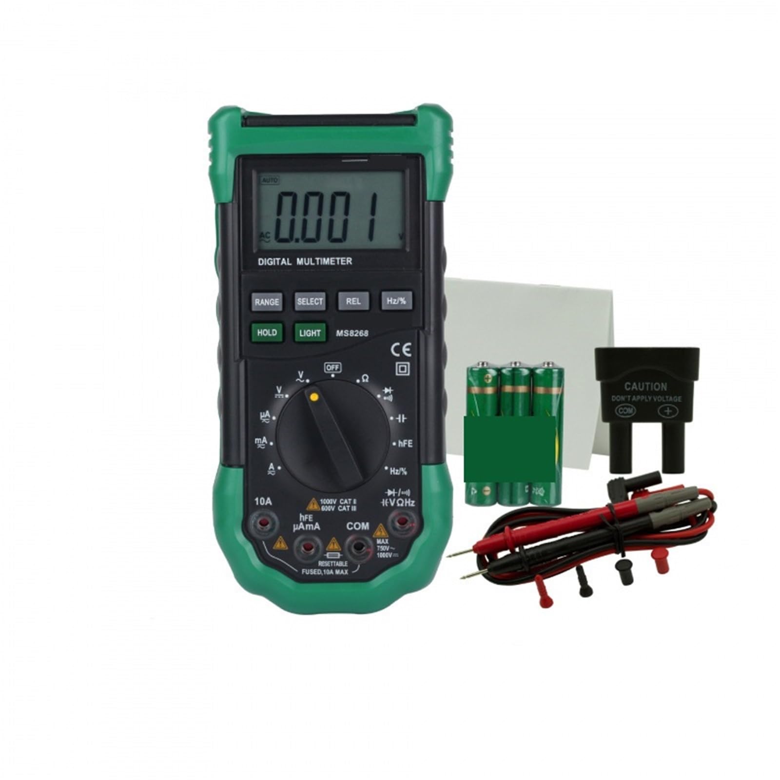 Multimetr, Multimetr Cyfrowy MS8268 Automatyczny Zakres AC/DC