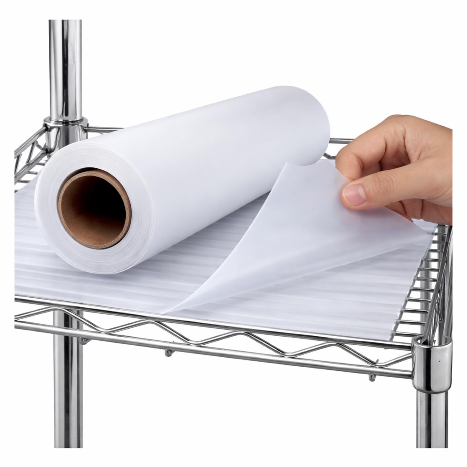 TaoBary Wire Shelf Liner Pantry Shelving Wire Shelf Cover for Shelves, Transparent Plastic Shelves Prevent Spills in Closet, Cabinet Drawer, Kitchen(