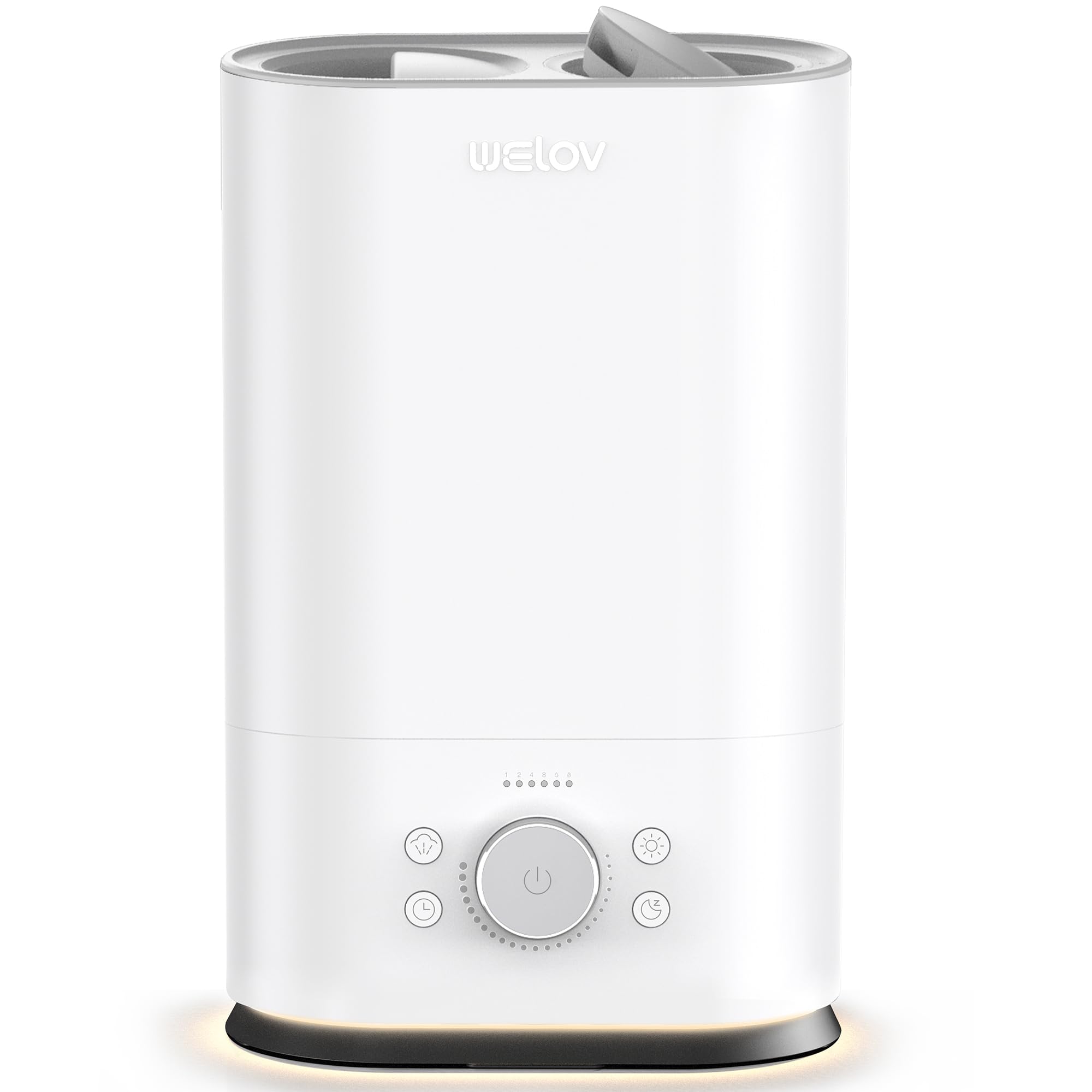 WELOV Bedroom Humidifier, 6L Cool Mist Humidifiers, Lasts Up to 90H Home Humidifiers, 22dB Quiet Baby Humidifier, Ultrasonic Humidifiers, Filterless Humidifiers with BoostMist Max Output 550ml/h