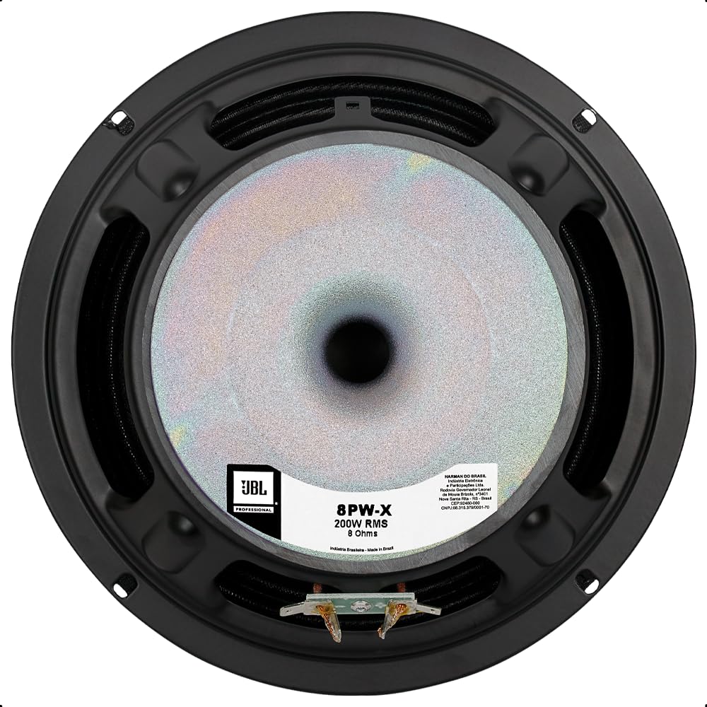 Amazon.co.jp: 2個セット JBL 8PWX 8R ミッドベース スピーカー 8