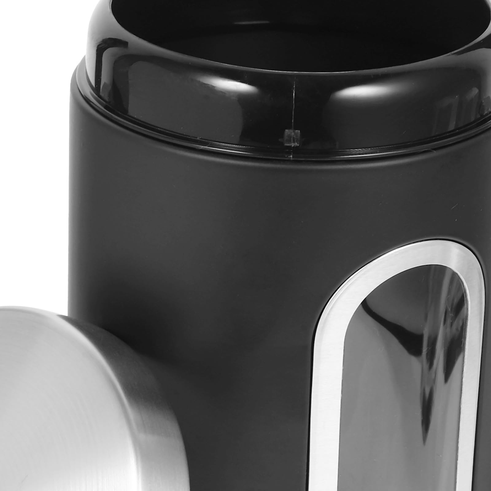 Set 3 Pezzi Contenitori Ermetici in Acciaio Inossidabile per Caffè e Zucchero, Multifunzione Tenuta, per Cucina e Piano di Lavoro