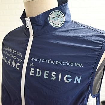 空調服ゴルフウェア　ロゴプリント フード付きベスト Mサイズ 空調服ゴルフウェア ロゴプリント フード付きベスト Mサイズ