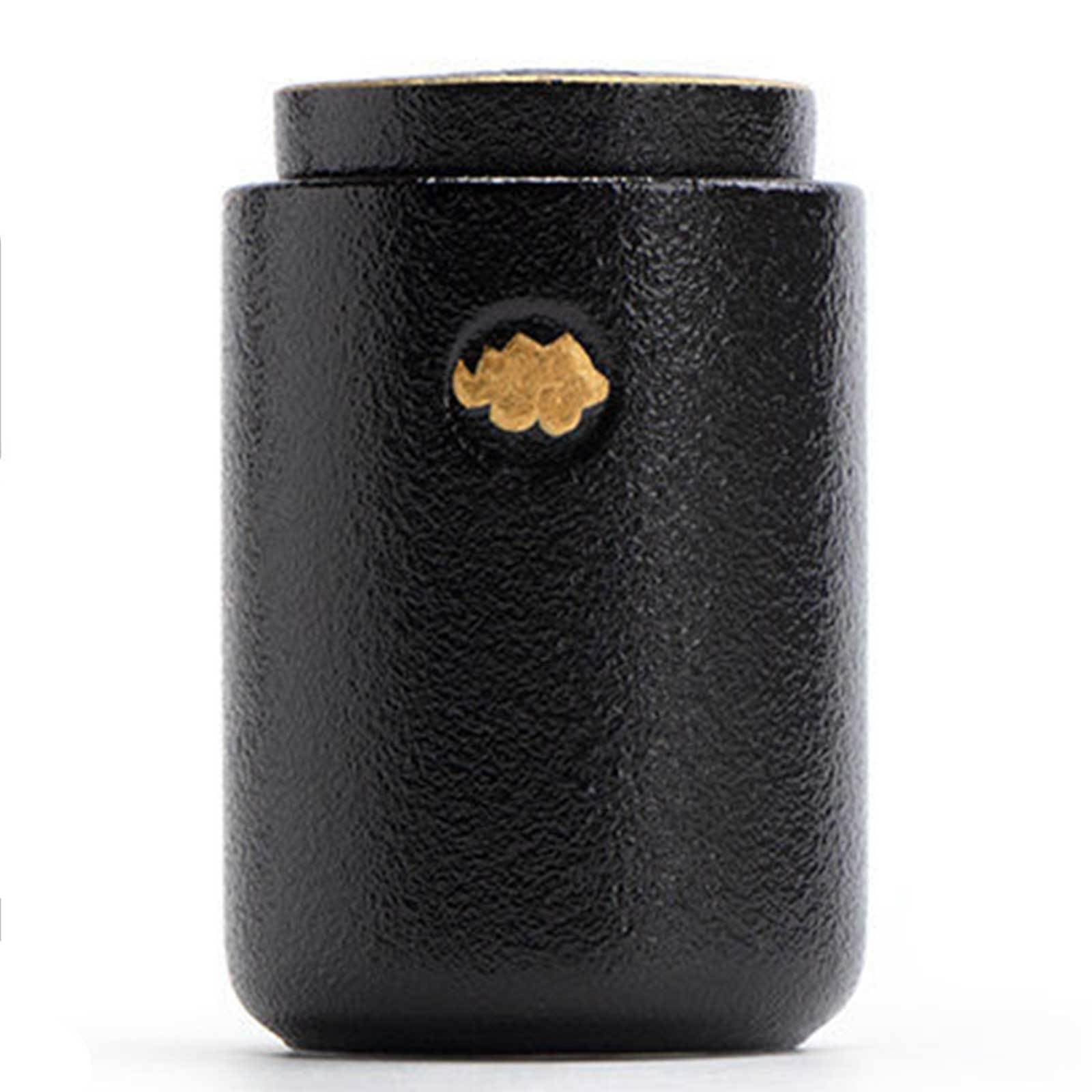 Ceramic urns, Adult Handmade Keepsake Urn Decorative Ceramic Souvenir Memorial Tiny urn Funeral Cremation(B)