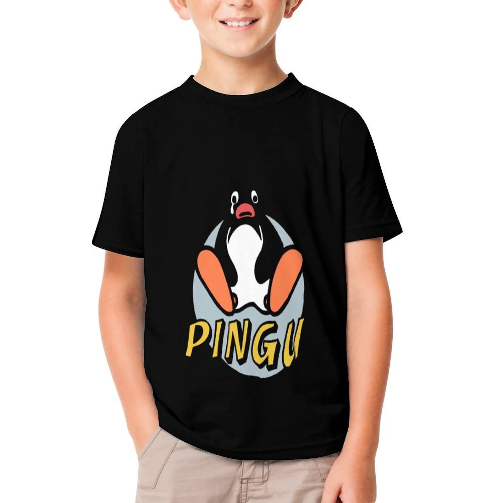 Amazon.co.jp: キッズ Tシャツ ピングー キャラクター ペンギン 半袖