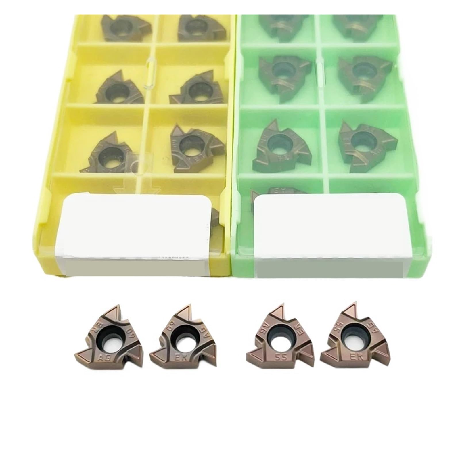 Usinage de filets avec 16ERM LF6018 plaquettes carbure 14W outil de tournage