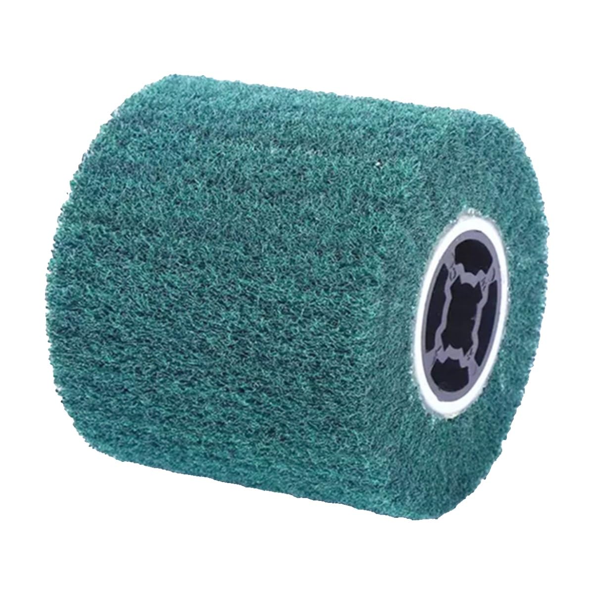 Wire Drawing Wheel Special polishing for Stainless Steel Nylon Metal Wood Wire Machine Fiber(Green scouring pad Wire Wheel no Sand)