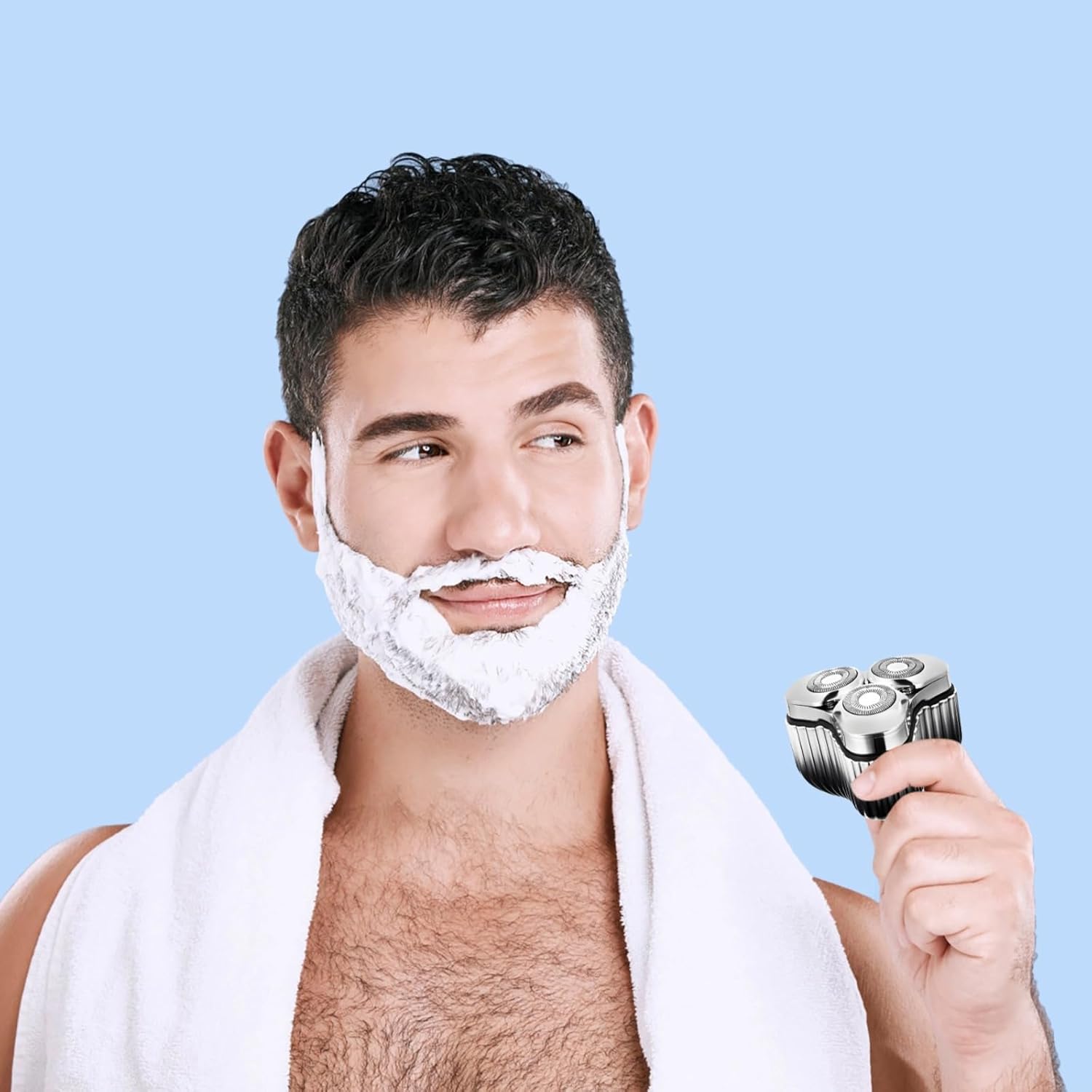 Zinc Alloy Pocket For Men, Travel-Friendly Rechargeable Electric Shaver, Waterproof Ipx7, Grooming Solution