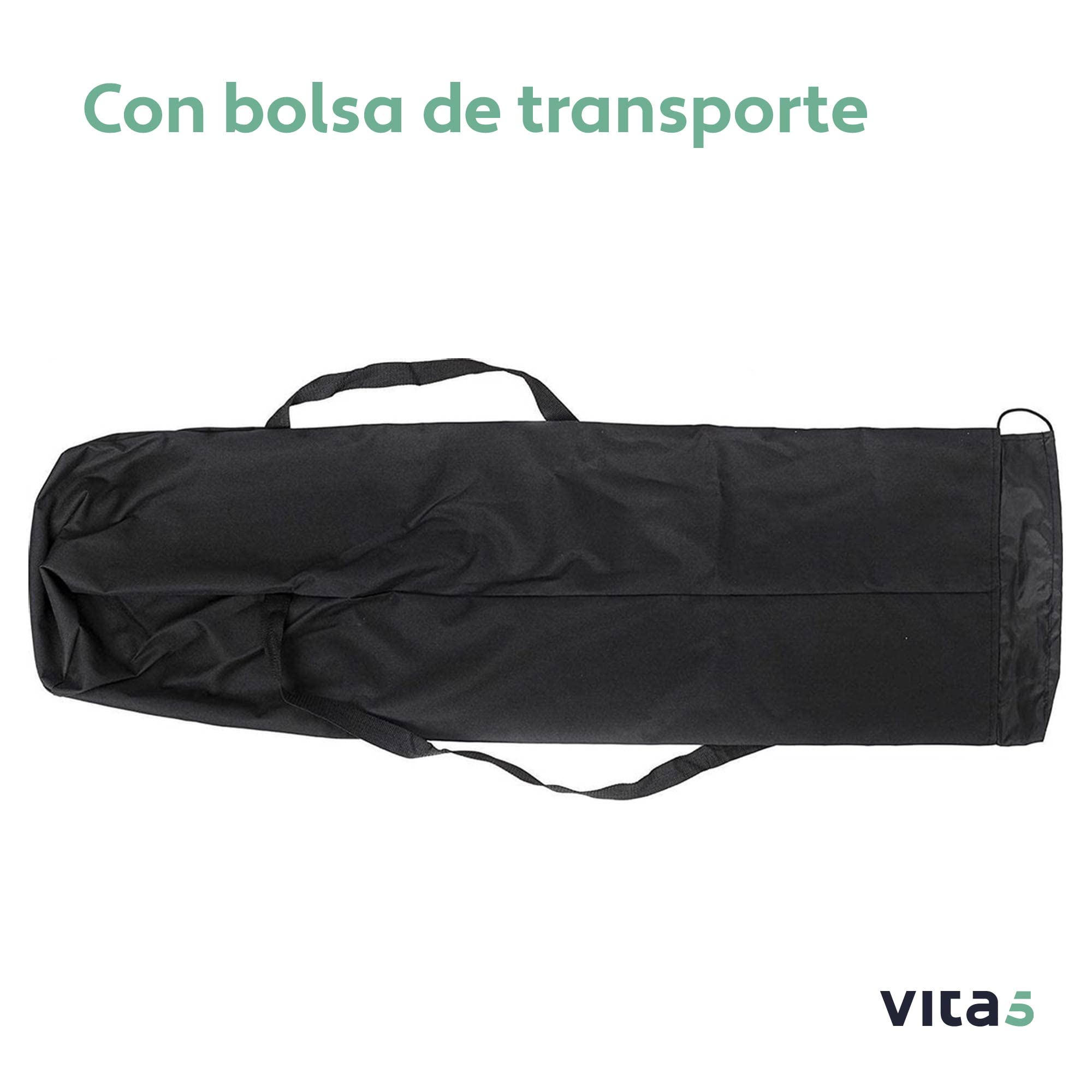 Vita5 Soporte Hamaca Jardin y Mesita Auxiliar - Hamaca 2 Personas de Acero Duradero Carga 205kg – Estructura de Hamacas para Interior y Exterior - Montaje sin Herramientas