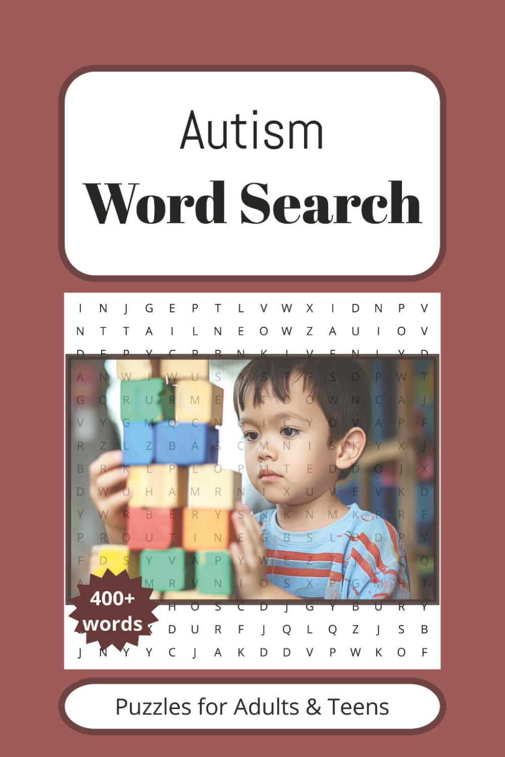 Autism Word Search Book: A Calming and Educational Word Search Puzzle Book for Adults & Teens – Supporting Focus, Awareness, and Wellbeing