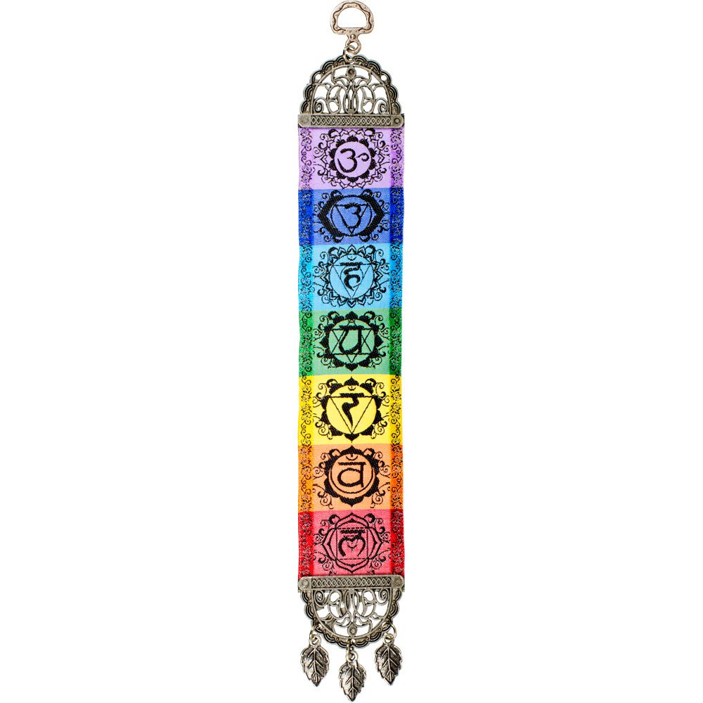 Photo 1 of 13" Hanging Woven Narrow Carpet - 7 Chakras