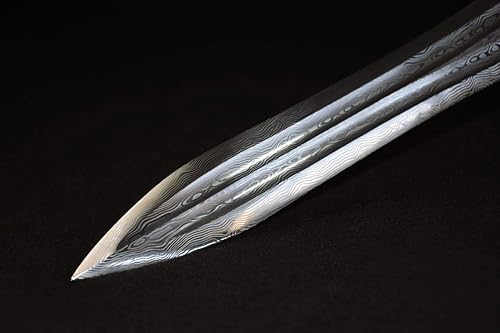 Miniatura 3 de Lanza, hecho a mano, acero de alto carbono, lanzamiento listo para la batalla