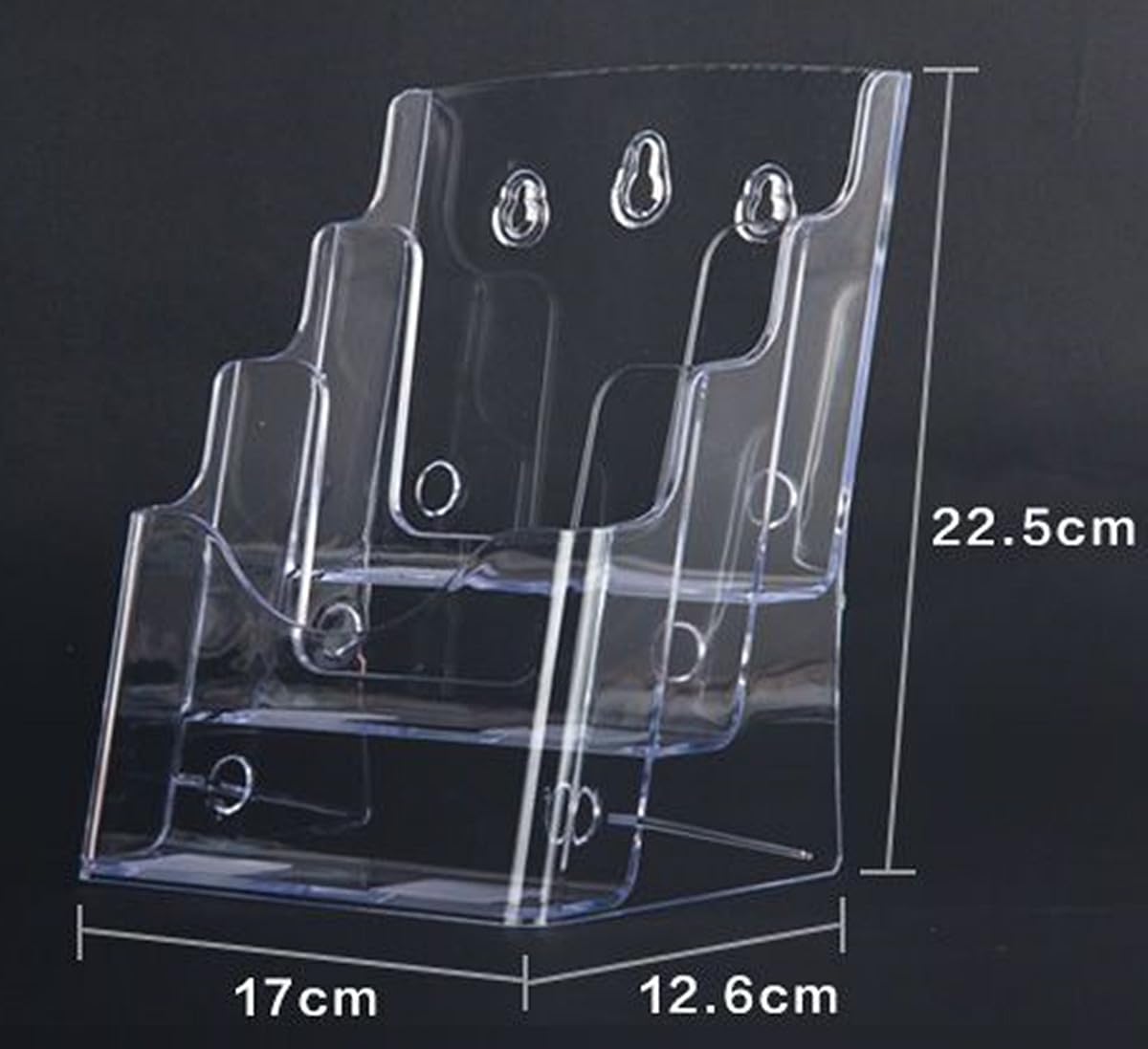 Amazon | カタログスタンド アクリル製 透明 A4/A5/A6縦型 マガジン 