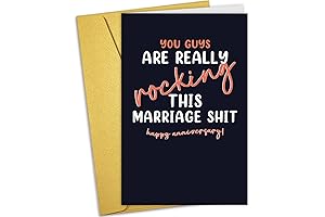Nchigedy Funny Anniversary Card for Couple