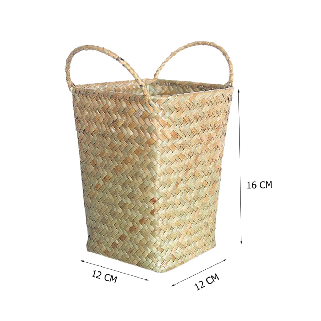 16 Mini Cestini In Rattan Per Bomboniere, Decorazioni O Casa Delle Bambole - Foto 6