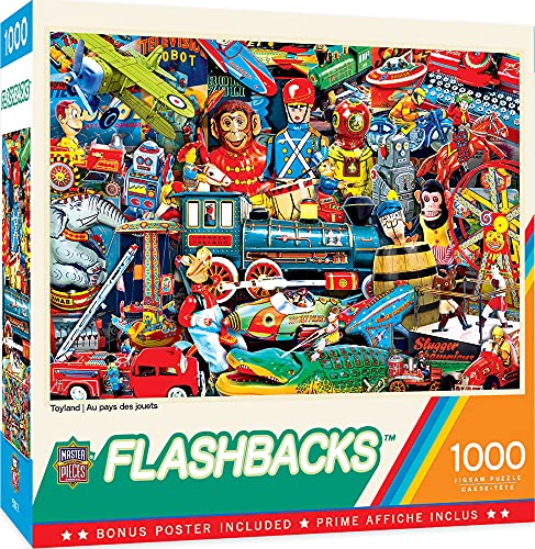 Masterpieces Puzzle de 1000 Piezas para Adultos, Familia o Niños - Toyland - 19.25"x26.75" miniatura 1