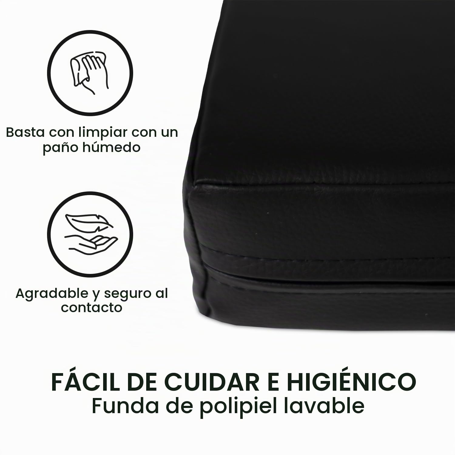 Jeflex - Colchoneta Gimnasia 150 x 100 x 8 cm fabricada en Alemania / Esterilla de gimnasia / Colchoneta multifuncional y esterilla de yoga / Esterilla de juego para habitación de los niños