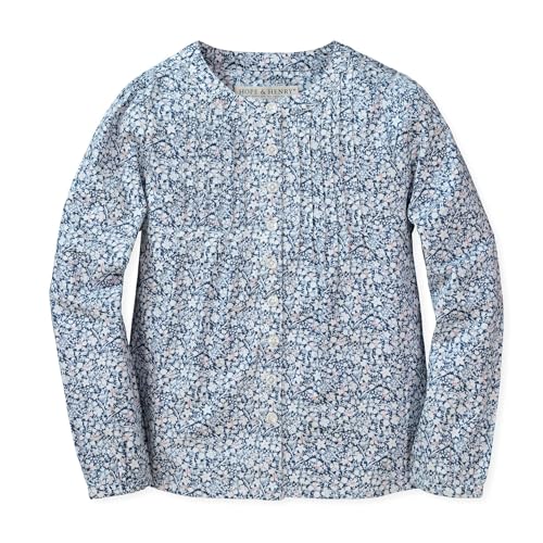 Image of Blouse with Ruffle Yoke by Hope & Henry Girl