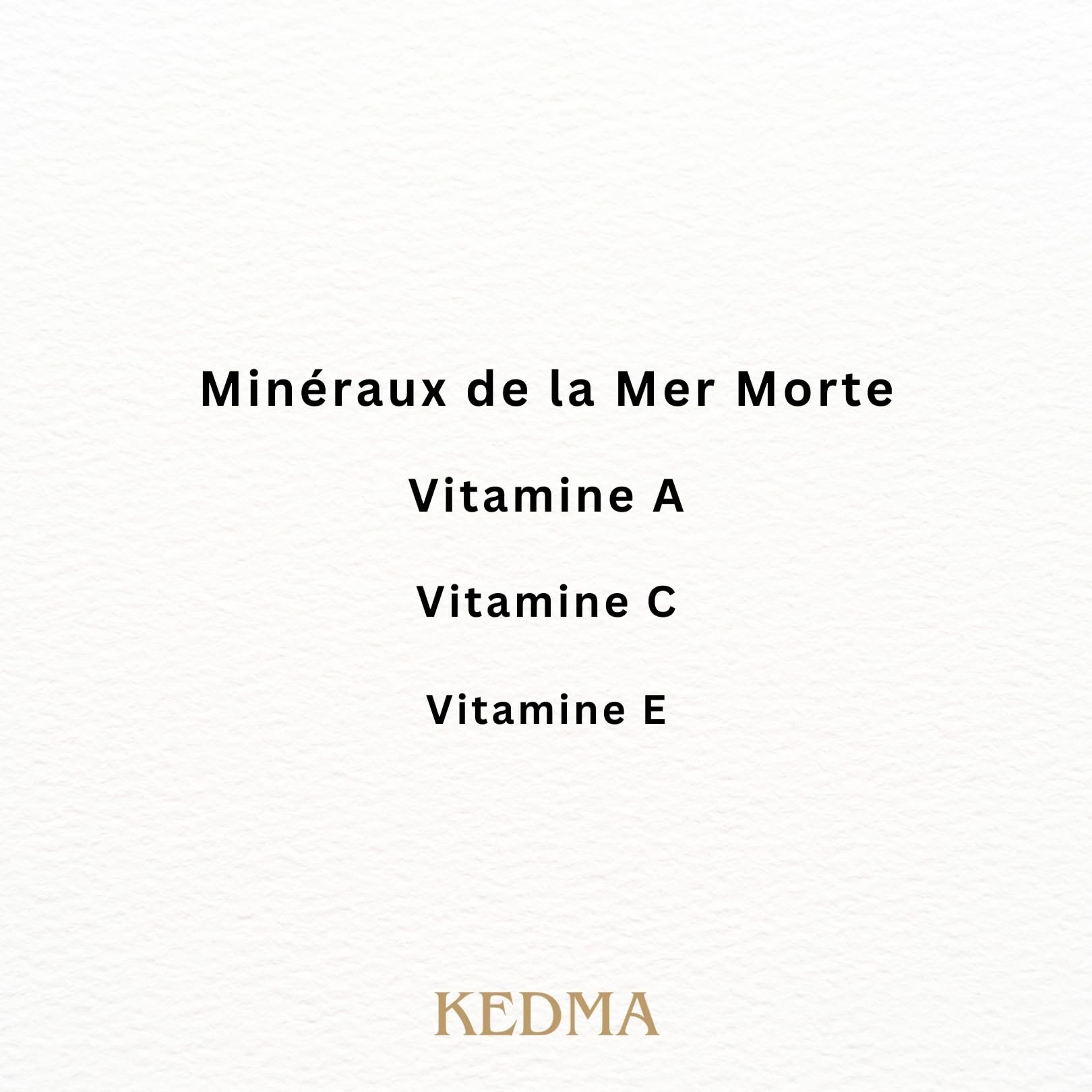 KEDMA - Sérum Minéral Anti-Âge - Hydratant & Revitalisant pour Peau - 30ml | Le sérum minéral hydrate, revitalise et aide à lisser l’apparence des signes de l’âge pour un teint éclatant.
