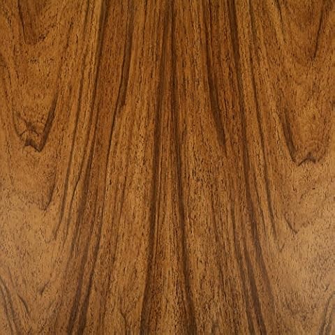 Venilia Wood Effect Adhesive Film, Walnut, Decorative Film, Wood Grain Furniture Film, Wood Pattern Film, Self-Adhesive Film, 45 cm x 3 m, 95 µm (Thickness: 0.095 mm), 53150 Cover