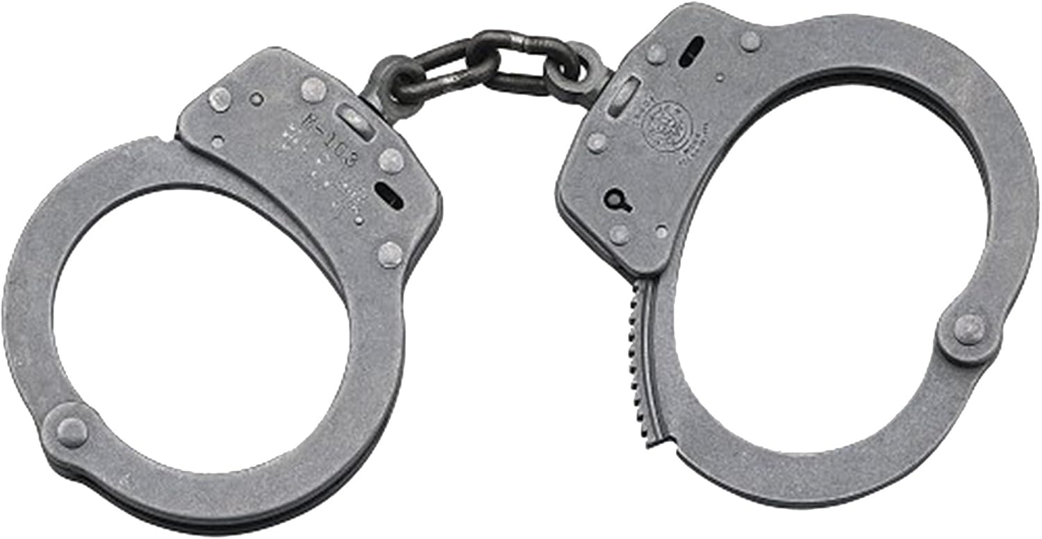 Smith & Wesson 103 Standard Handcuffs, Stainless Steel