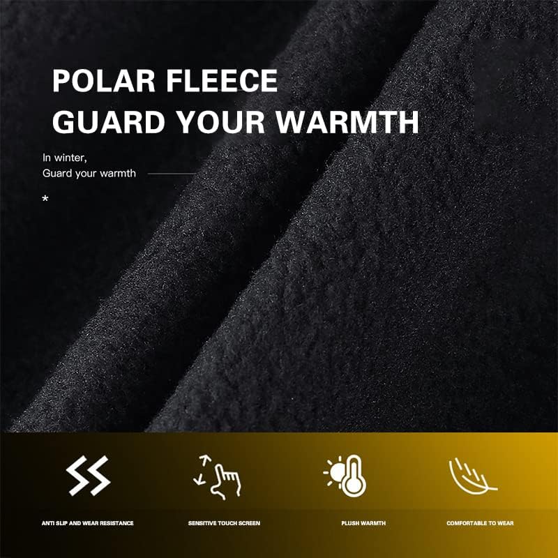 Miniatura 6 de PHILISENMALL Men Women Winter Gloves Unisex Touchscreen Bike Outdoor Sports for Men Women Glove