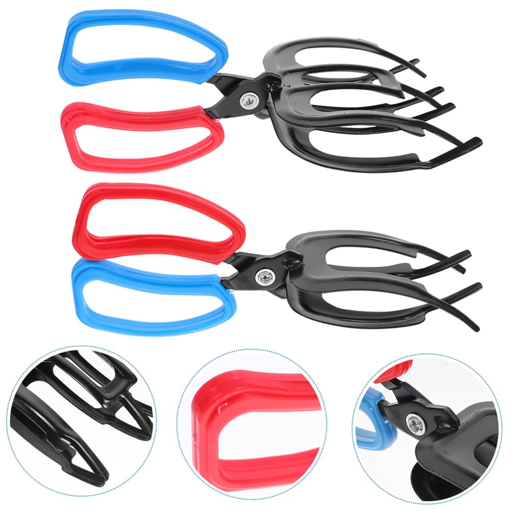 GANAZONO 4pezzi Pinza Per Pescatori Con Impugnatura Ergonomica Strumento Multi-funzionale Per Cattura Pesci Clip Antiscivolo Plastica Per Controllo Sicuro Dei Pesci