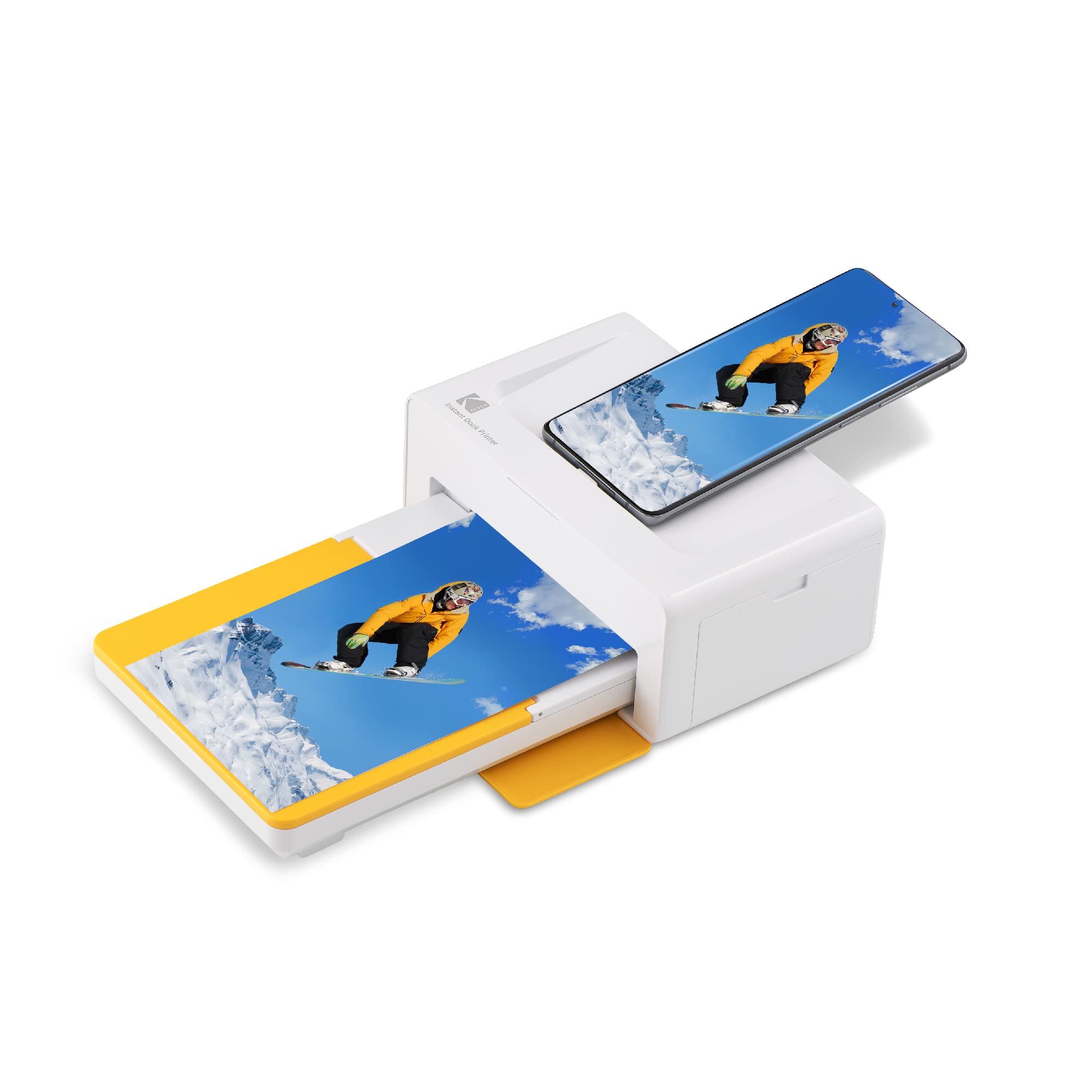 Kodak Dock Plus 4x6” Portable Instant Photo Printer (2021 Edition), Compatible with iOS, Android