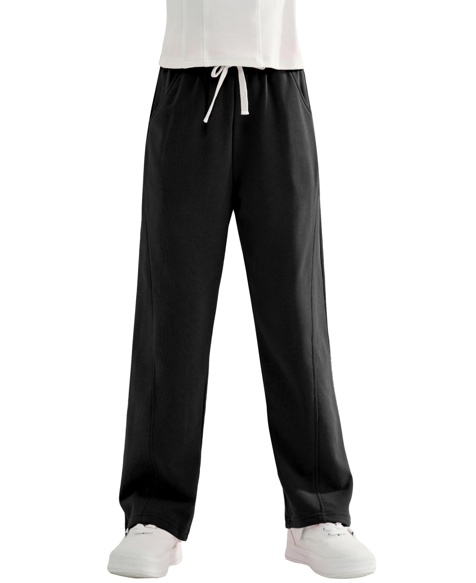 Pantalones Deportivos para Niñas con Cintura Elástica Ajuste Holgado