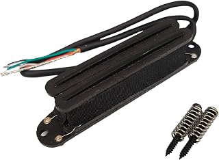 Artec Ceramic Black Rail Blaster Neck Humbucker Pickup for Tele Electric Guitar
