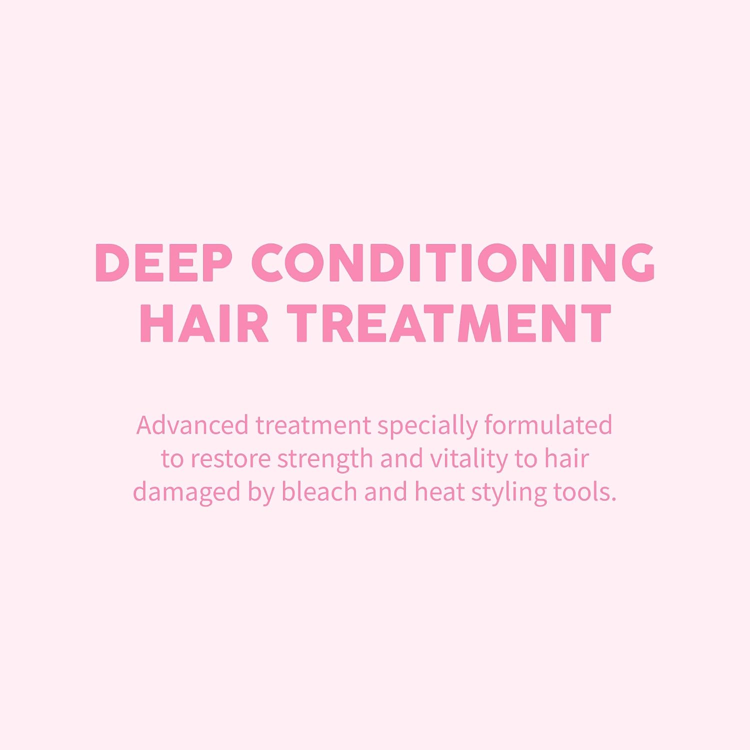 Deep Conditioning Hair Treatment – Intensive Hair Repair & Strengthening – For Color-Treated, Chemically-Treated, or Damaged Hair – UV Protection