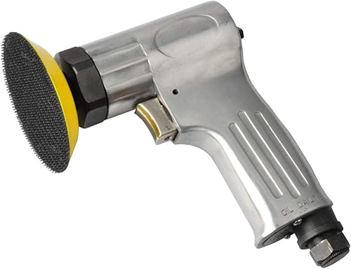 Miniatura 2 de PROSHI Mini kit de pulido de aire de 3 pulgadas Mini pulidor de 3 pulgadas con la almohadilla de lijado y almohadilla de forma y pulido de lana