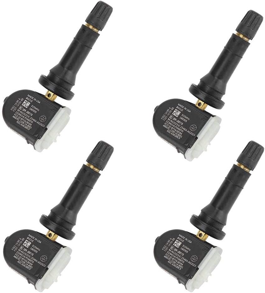 Tire Pressure Monitor System,F2GZ-1A189-A Sensor Tire Pressure Monitoring System Car Accessory for (4 PCS)