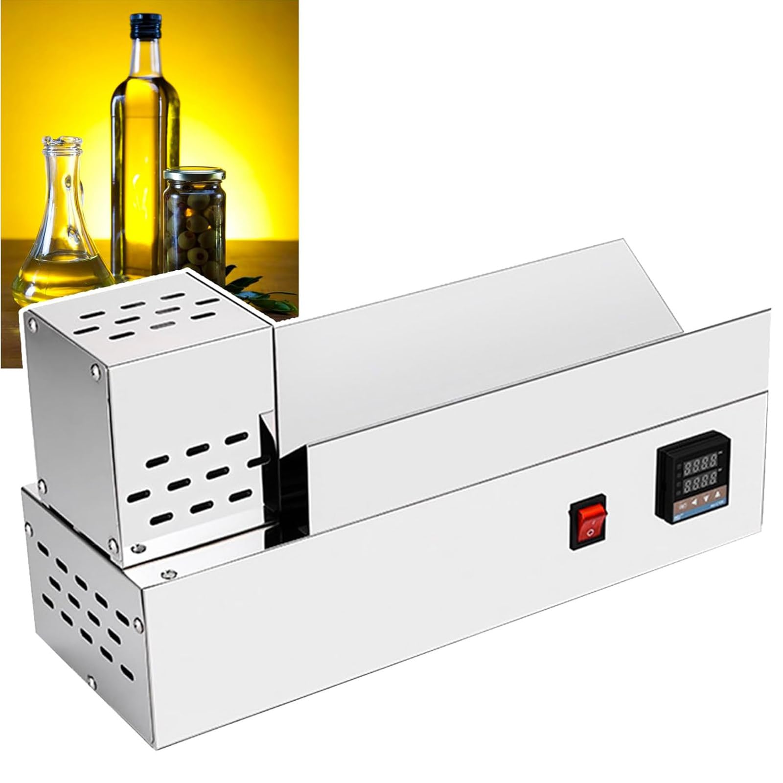 Semi-Automatic Wine Bottle Capsule Shrinker with Digital Thermostat