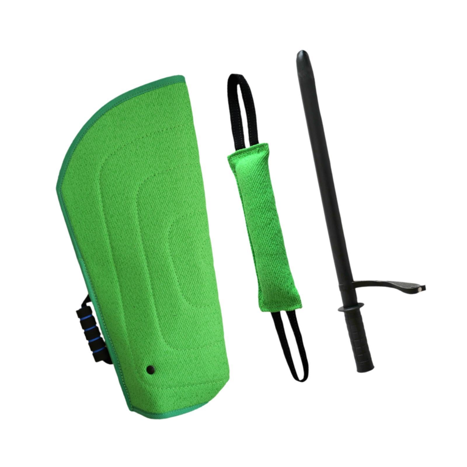 3X Set de Entrenamiento para Mordeduras de Perro: Almohada para Mordeduras con Funda, Juguete para Tirar de La Almohada, Protector de Brazo para Morde
