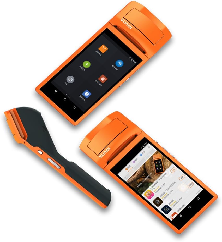 Sunmi V1 5.5" Android Handheld POS with Inbuilt Printer (58mm)