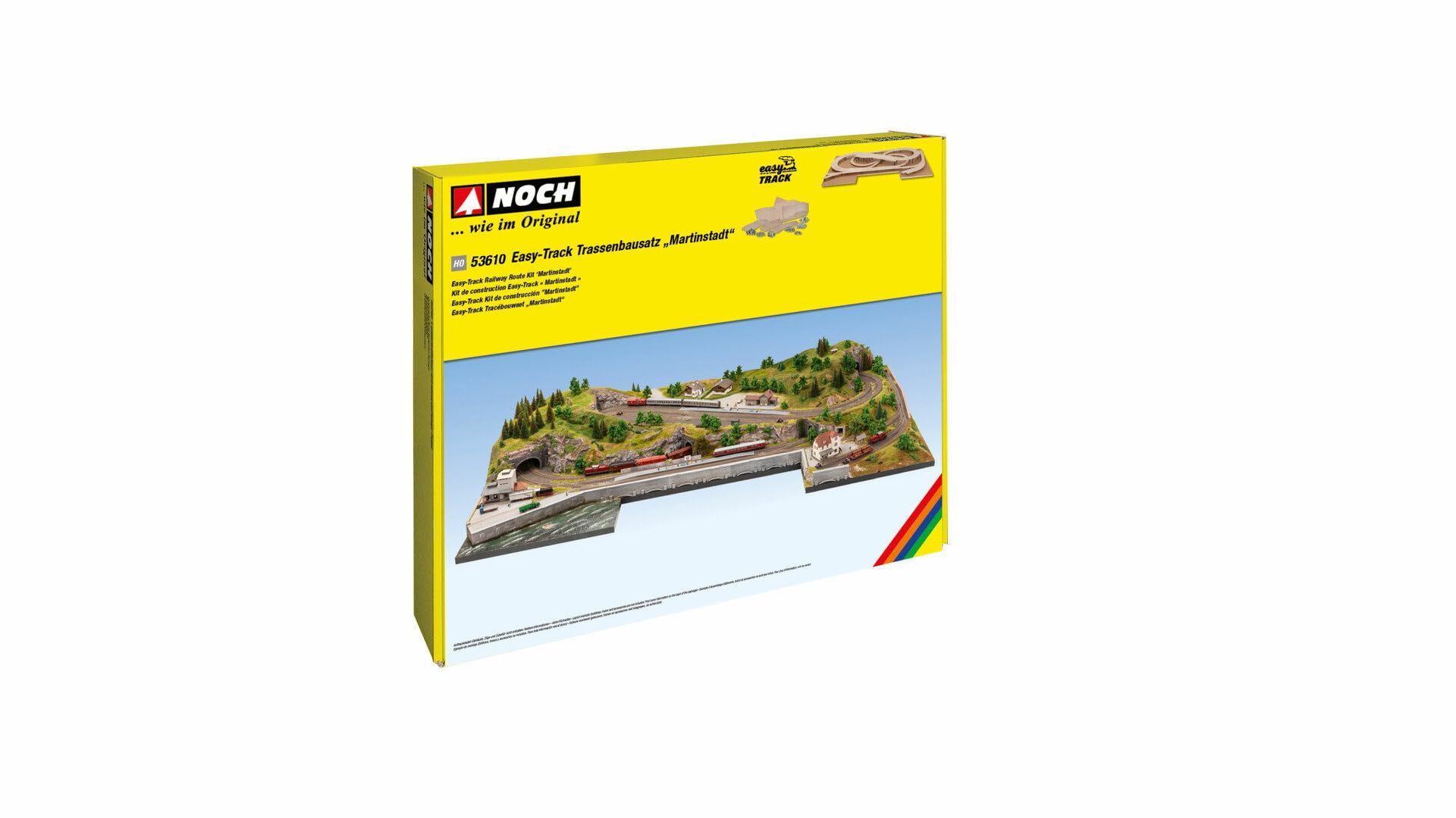 53610 Easy-Track Kit de Construction de Voie : Martinstadt