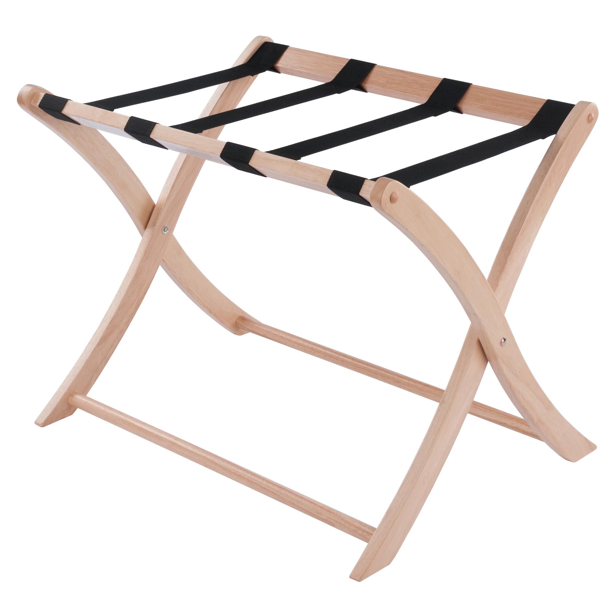 Winsome Wood Scarlett Luggage Rack, Natural Finish
