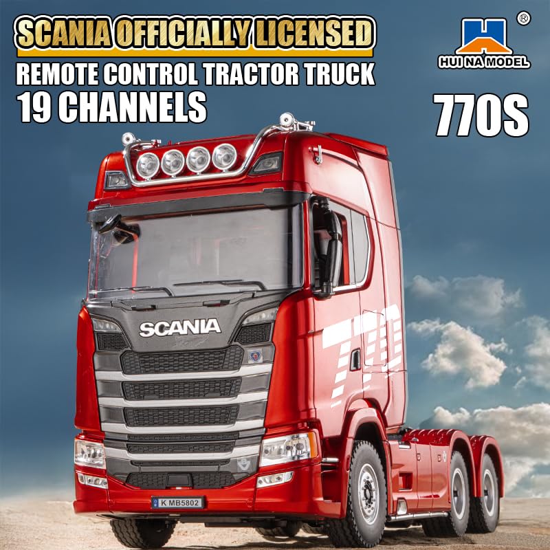 1/18 SCANIA 770 ラジコントラック トレーラー付き Amazon.co.jp: 1:18