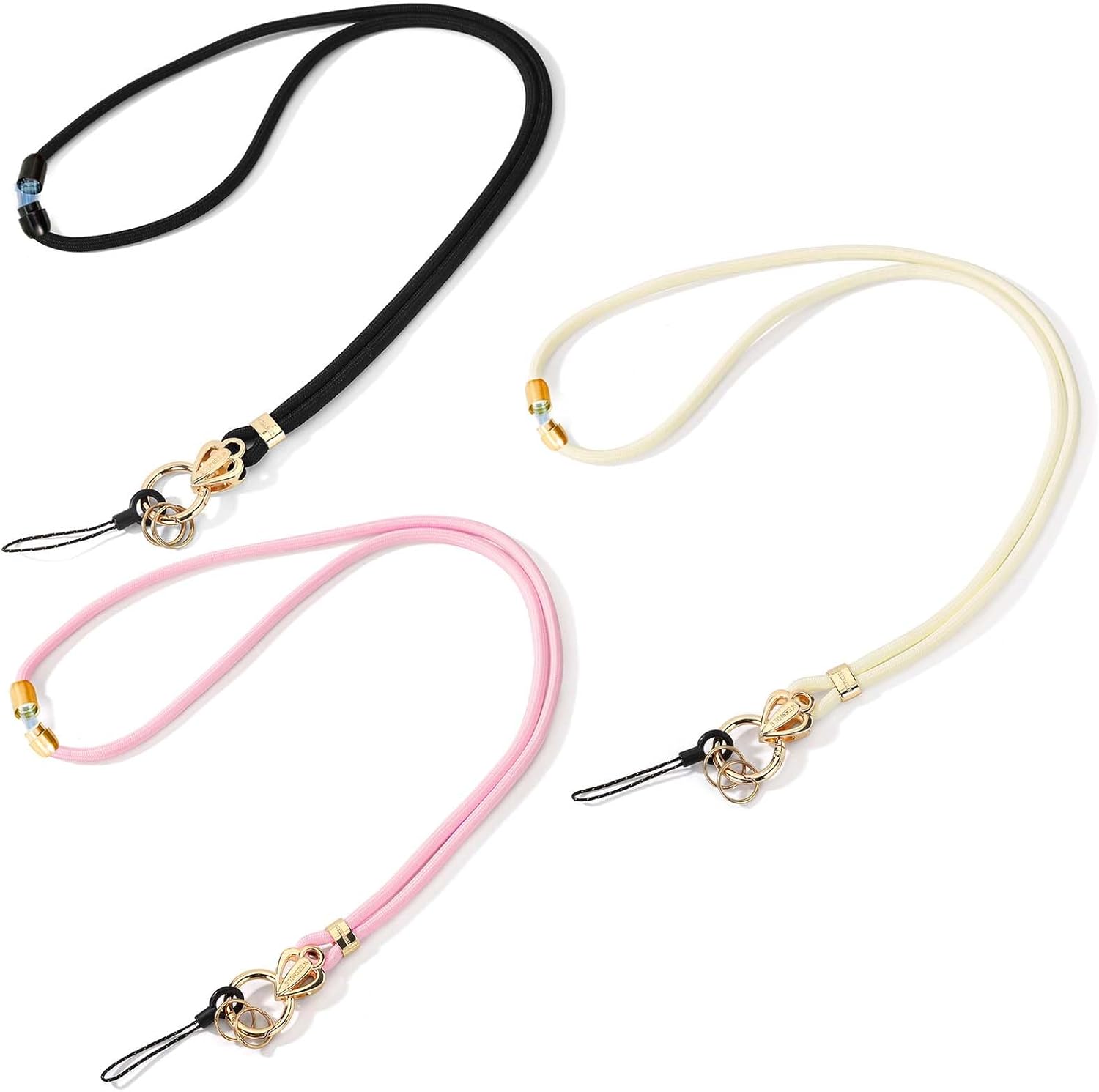 WEESMILE Breakaway Lanyards for Women | Lanyard for ID Badge Holder with Safety Breakaway Buckle | Neck Lanyard for Teachers