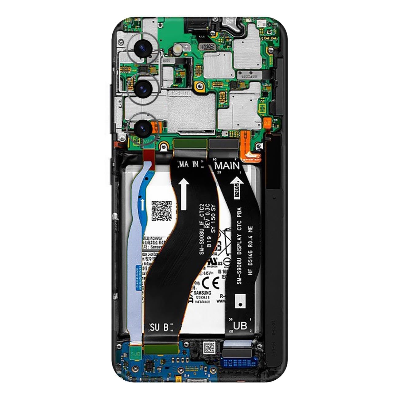 Mobile Skins Compatible with Samsung Galaxy S23 Skin Not Back Cover, Camera & Back Protector Mobile Skin Wrap; Samsung Galaxy S23-DP-130-image-33