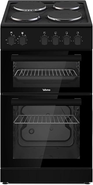CETS501B 500mm Electric Twin Cavity Cooker - Black