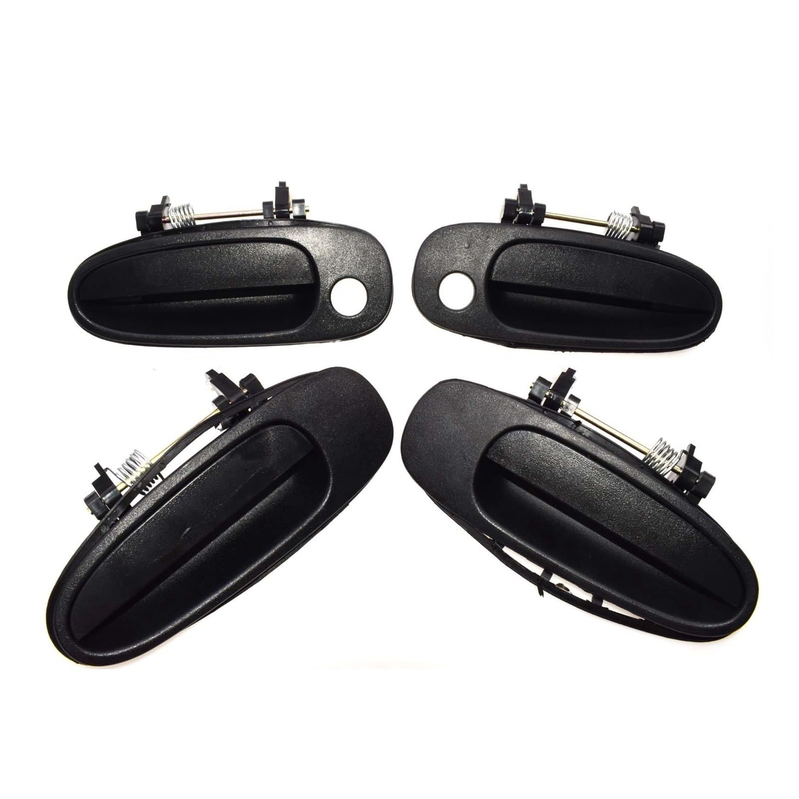 BYSKJZ Car Exterior Door Handle for Toyota for Corolla 1993 1994 1995 1996 1997 Car Exterior Outside Outer Door Handle Front Rear Left Right(Front Rear 4 pcs)