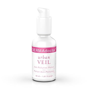 DERMAdoctor Antioxidant Serum for Face Vitamin C and E Face Serum - Antioxidant Environmental Pollution Protection for Skin - Anti Aging, Hydrating, Skin Barrier Repair - Dermatologist Formulated